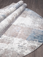 Ковер Armina 03857A blue/blue овал - картинка 3
