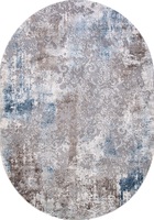 Ковер Armina 03853A blue/blue овал