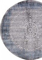 Ковер Armina 03878 blue/blue круг