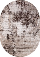 Ковер Armina 04047 dark brown овал
